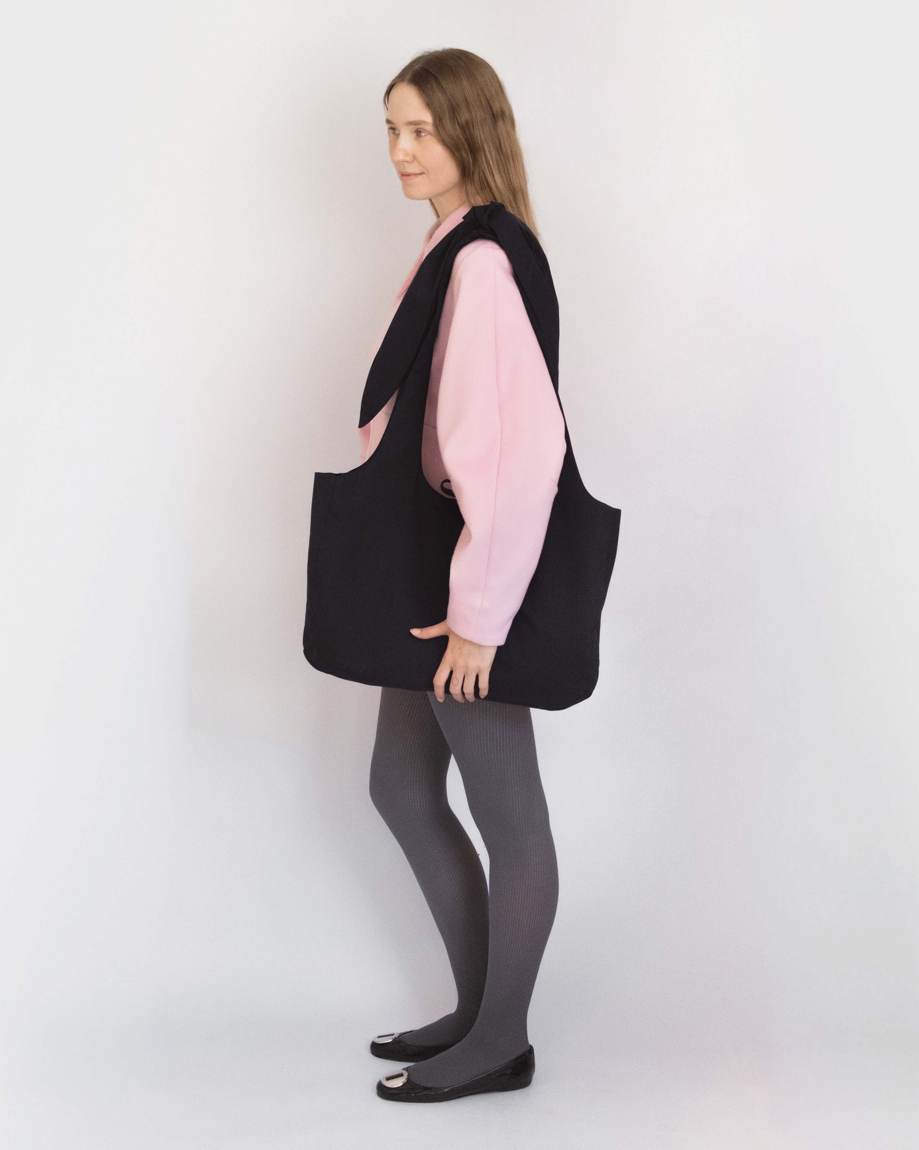 Dark Blue Tote Bag
