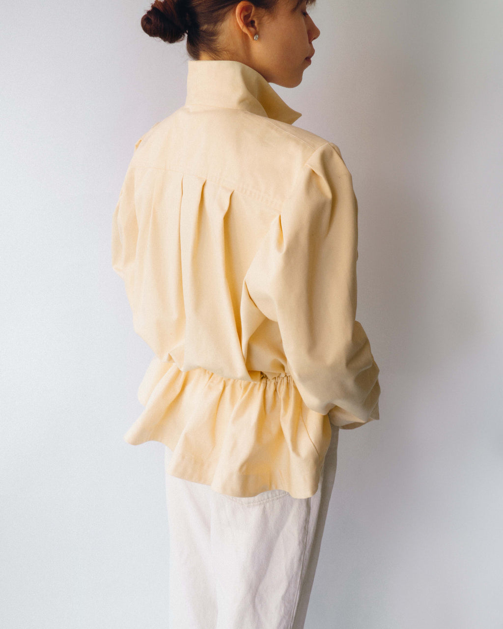 Butter Yellow Cotton Jacket