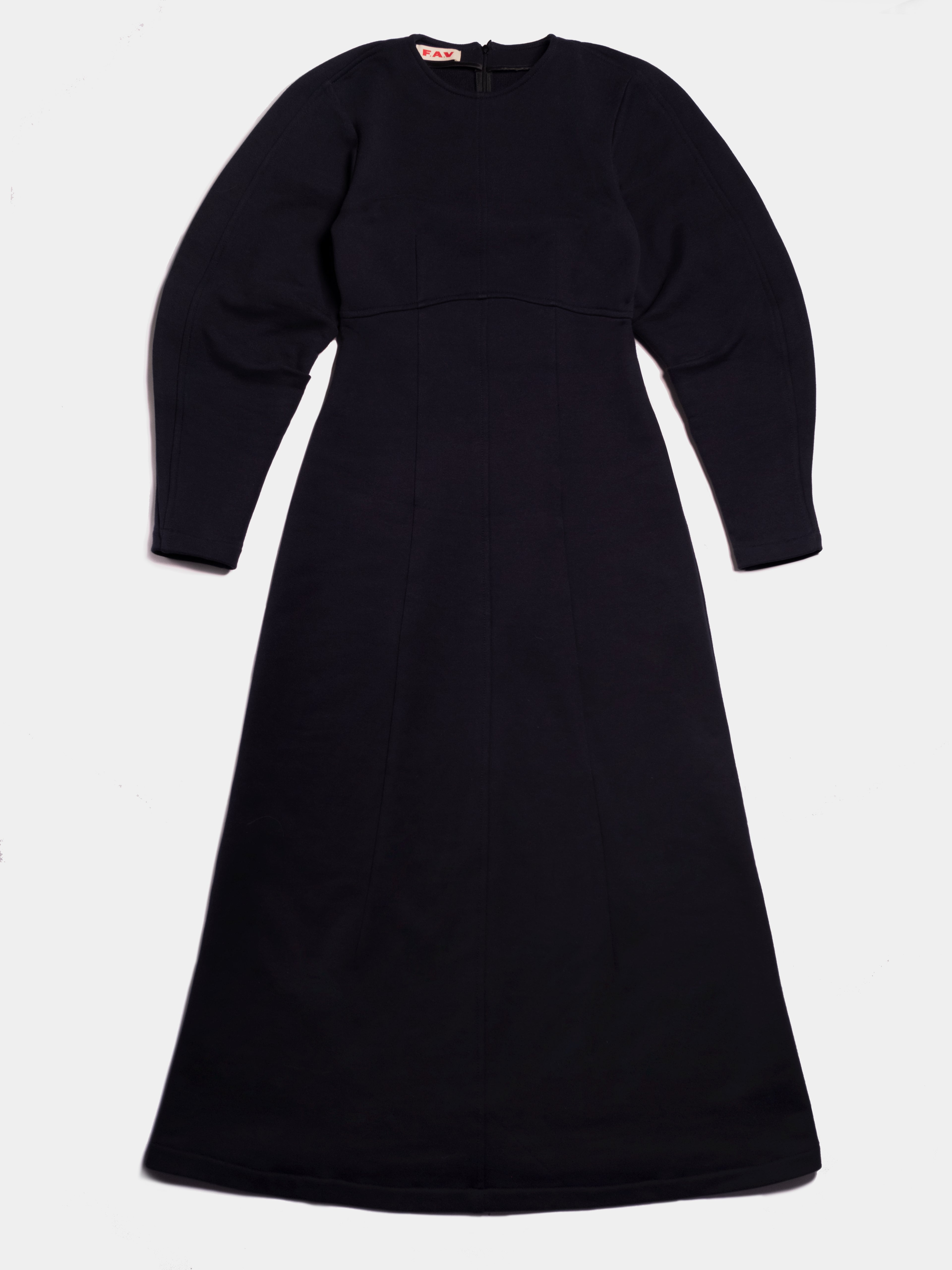 Dark Blue Jersey Dress