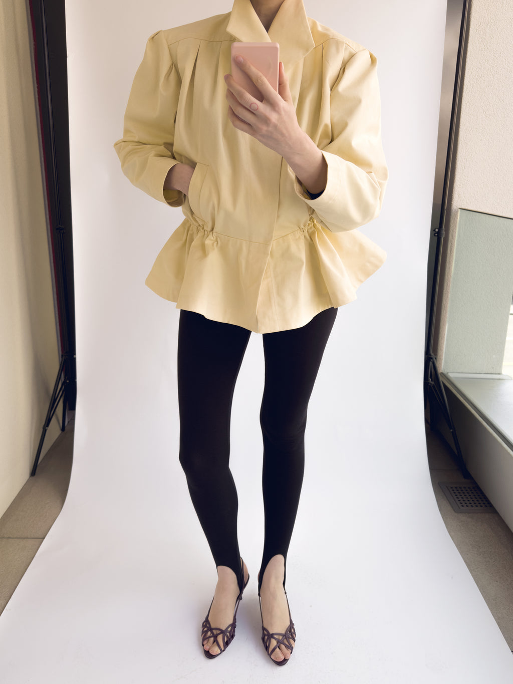 Butter Yellow Cotton Jacket