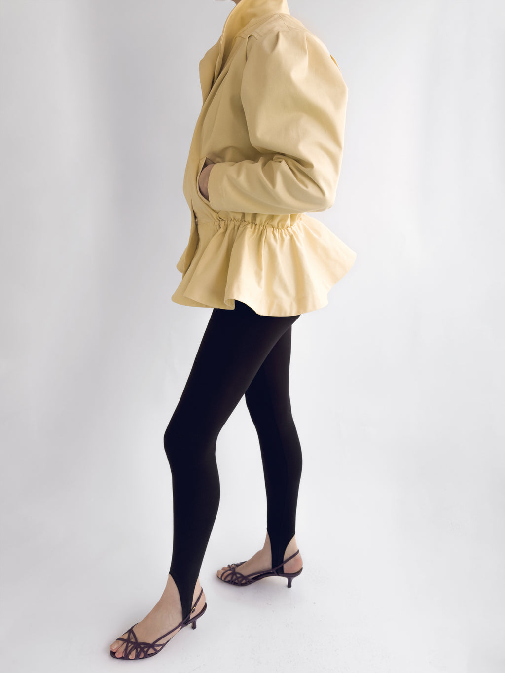 Butter Yellow Cotton Jacket