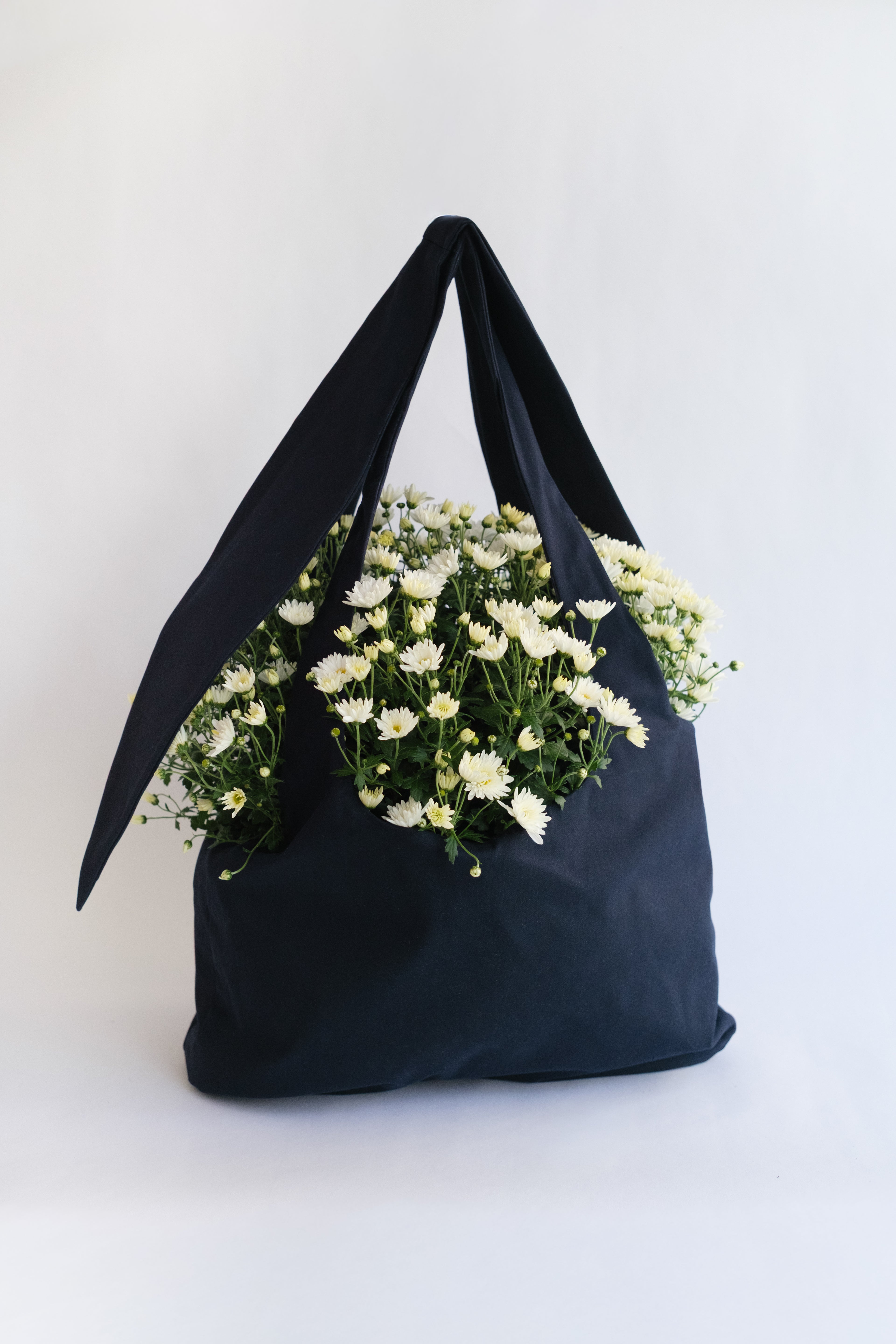 Dark Blue Tote Bag