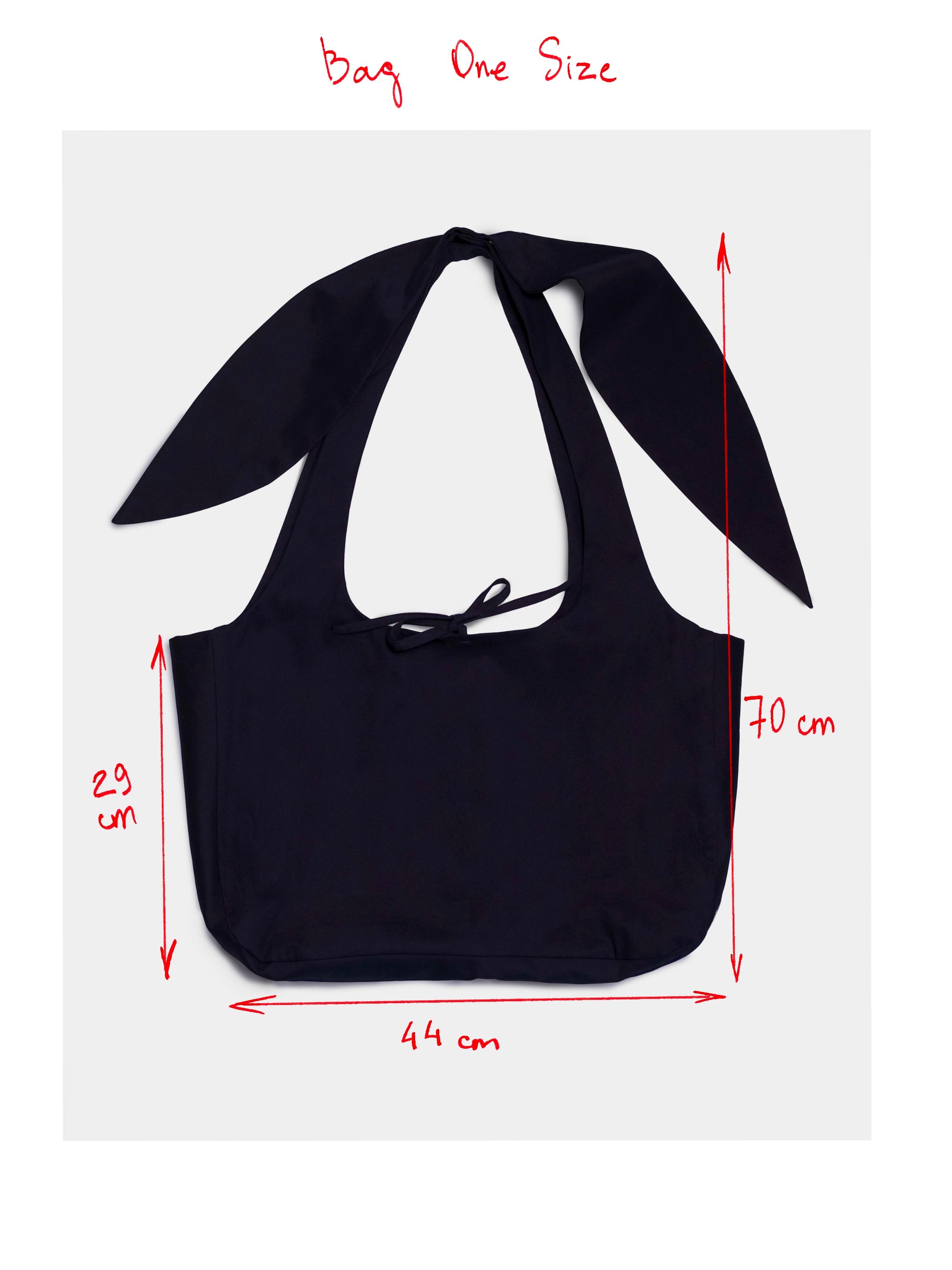 Dark Blue Tote Bag