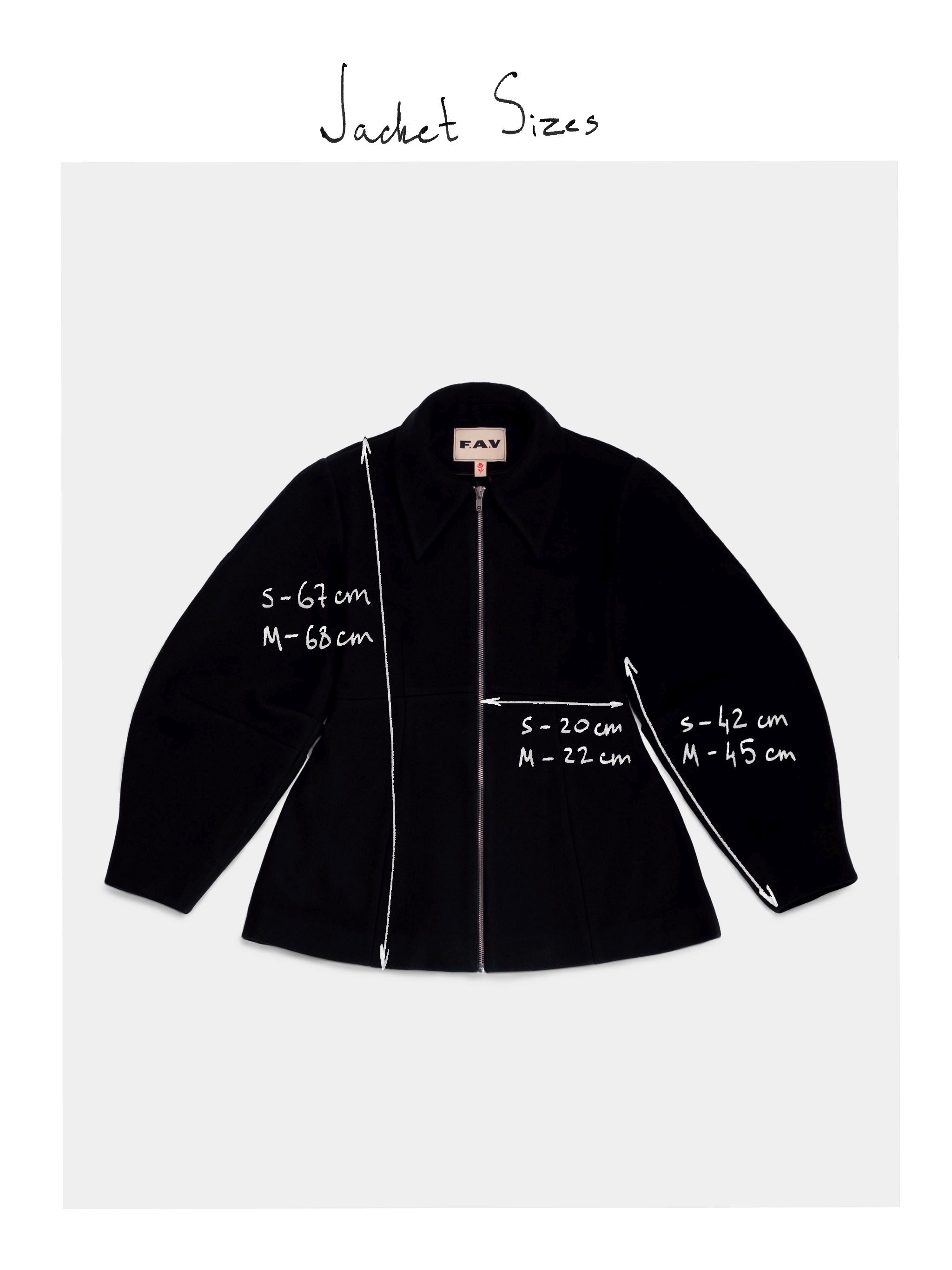 Dark Blue Wool Shaped Jacket