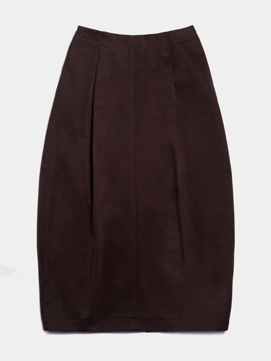 Brown Cotton Skirt