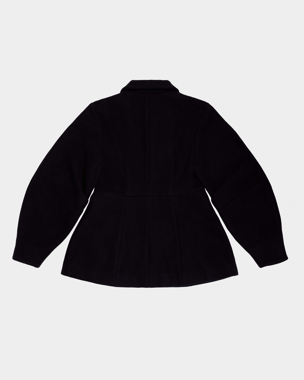 Dark Blue Wool Shaped Jacket