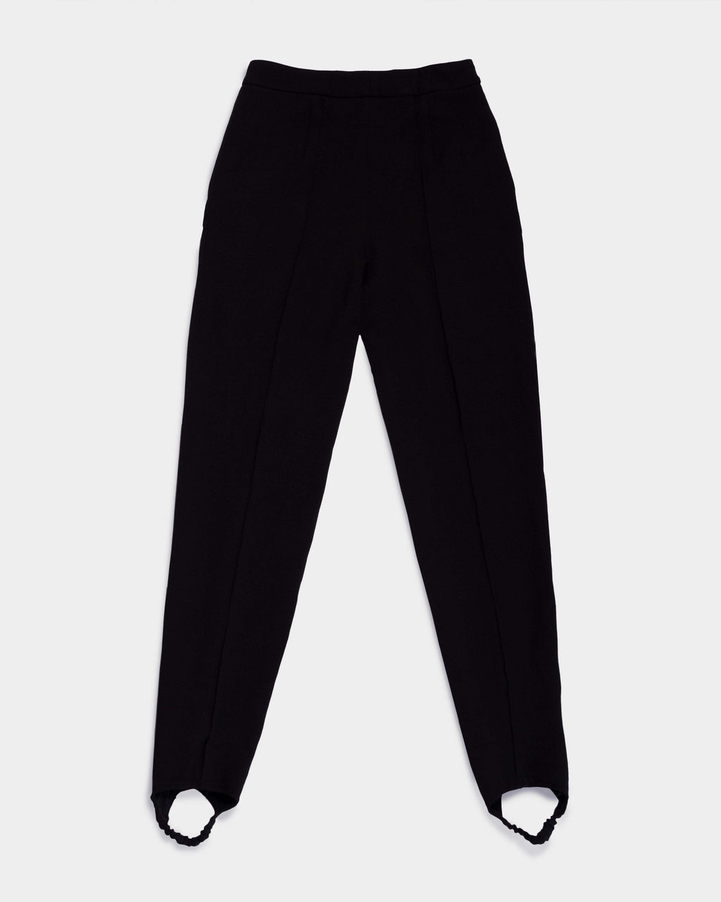 Black Stirrup Trousers