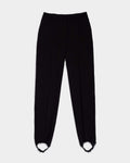 Black Stirrup Trousers
